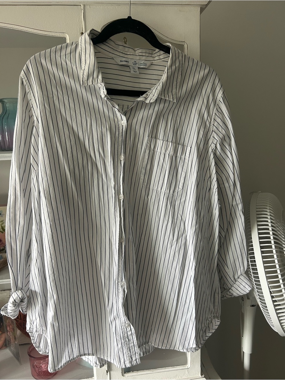 Women’s oversized old navy shirt